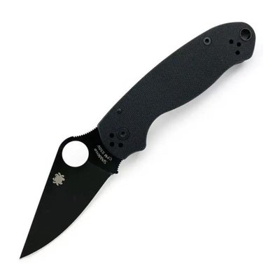Нож складной Spyderco Para 2 C81 Black-Black G10 (replica) 76-053-88 фото