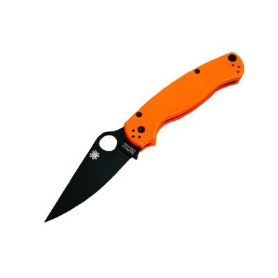 Ніж складаний Spyderco Para 2 C81 Orange-Black G10 (replica) 76-053-86 фото