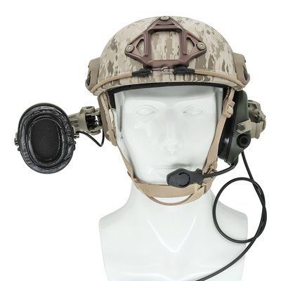 Кріплення для навушників MSA SORDIN на рейки ARC - NeckFlip HELMET RAIL MOUNT KIT (TAN) IMP-1764670803-8360 фото