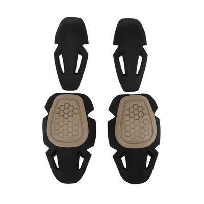 Тактичні наколінники і налокітники, комплект захисту Tactic Armor, Tan IMP-1764670803-7400 фото