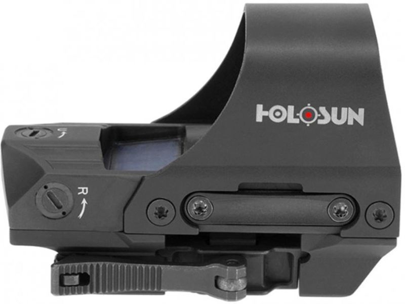 Коліматорний приціл Holosun HS510C 2MOA (red dot) із сонячною батареєю HS510C-RED фото