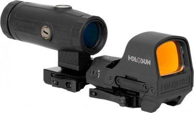 Коліматорний приціл Holosun HS510C та збільшувач HM3X (Combo Set) HS510C-HM3X фото
